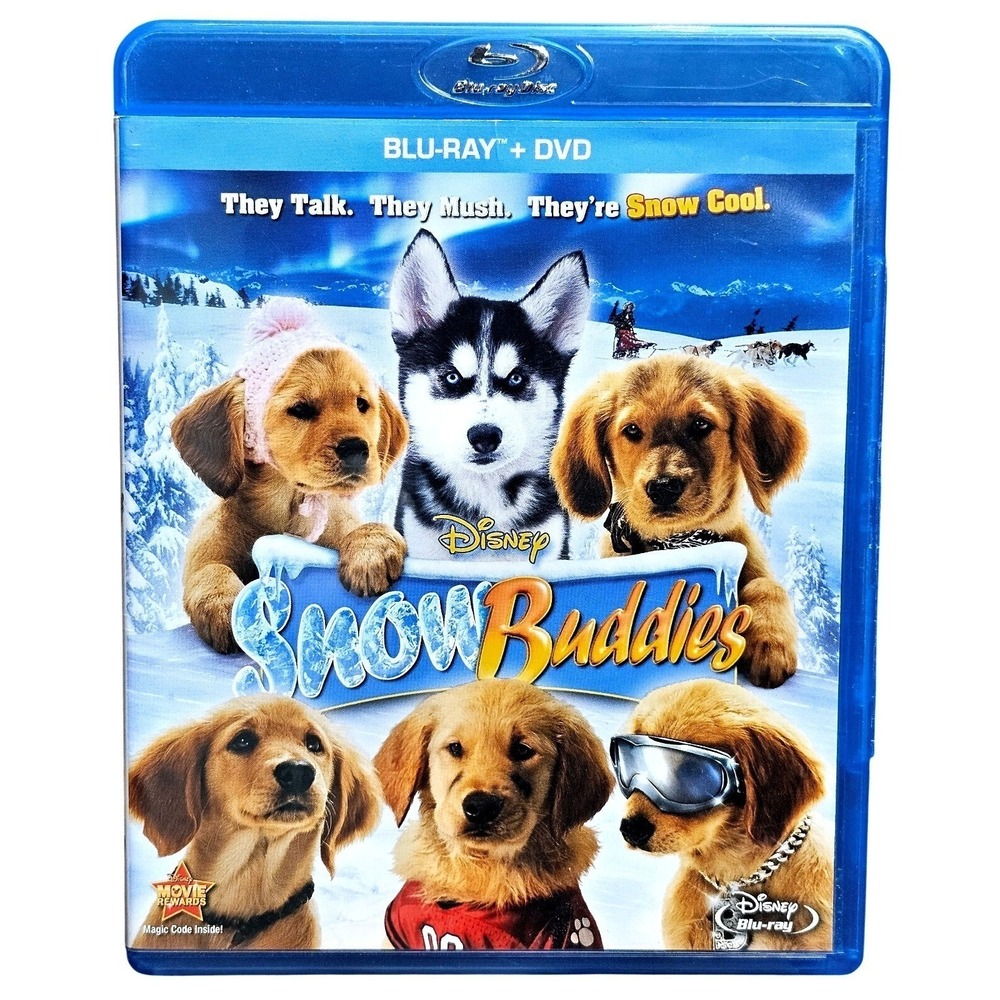 Disney Snow Buddies‎ Blu-ray DVD Combo Movie EUC